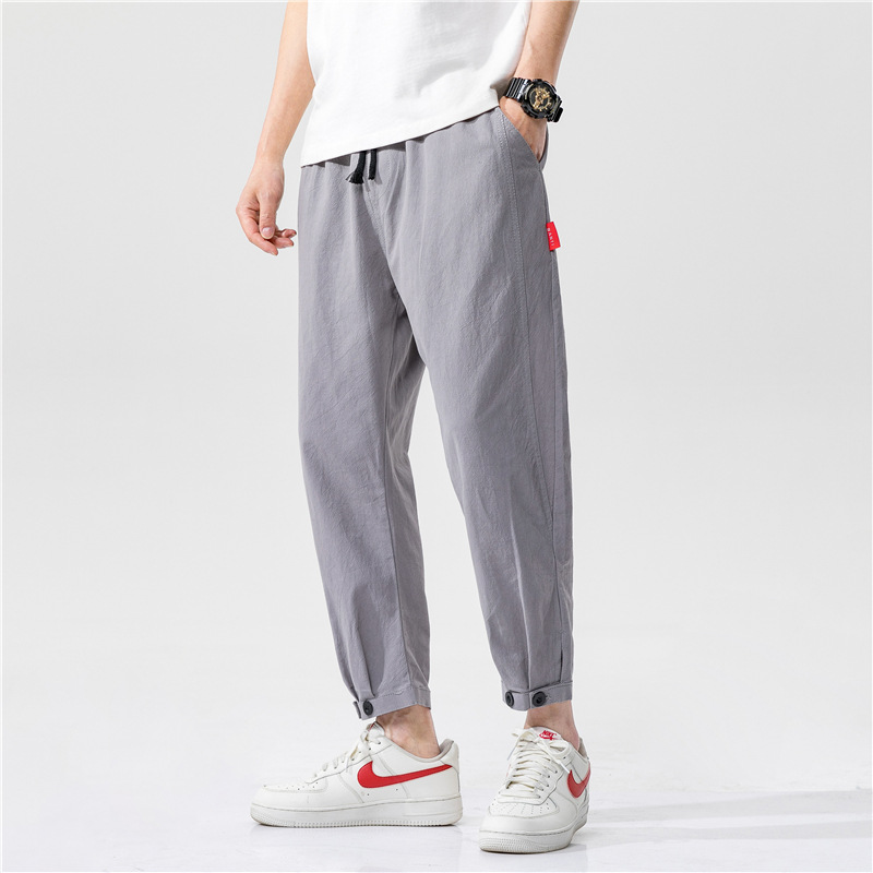 Tenzin Linen Blend Trousers - Saint Drako