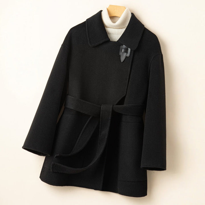 Ravenna Belted Wool Coat