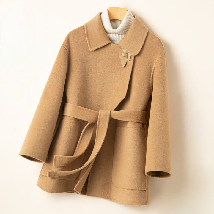 Ravenna Belted Wool Coat