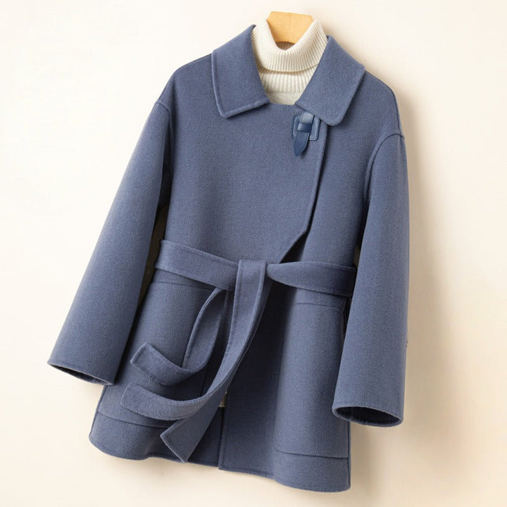 Ravenna Belted Wool Coat