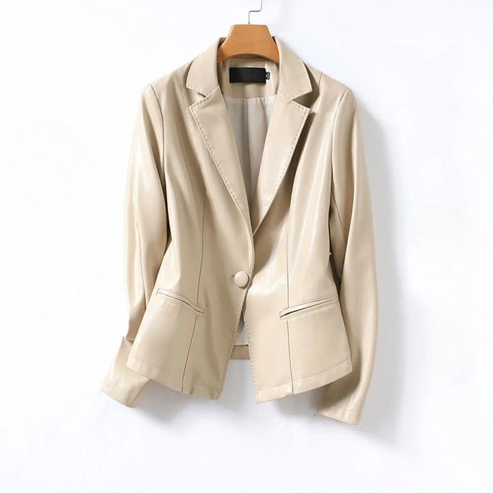 Valenne Leather Blazer