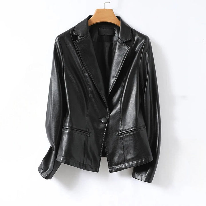 Valenne Leather Blazer