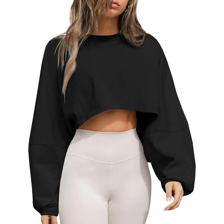Monza Cropped Oversized Sweatshirt