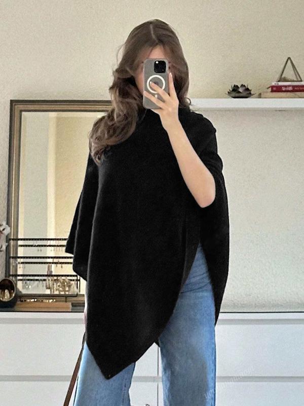 Amadora Knit Poncho