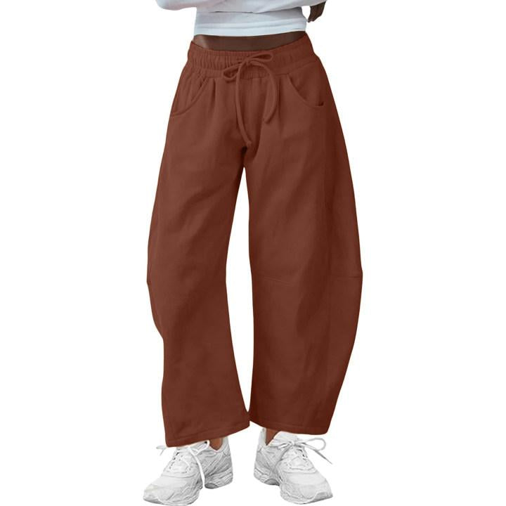 Azenhas Barrel-Leg Pants