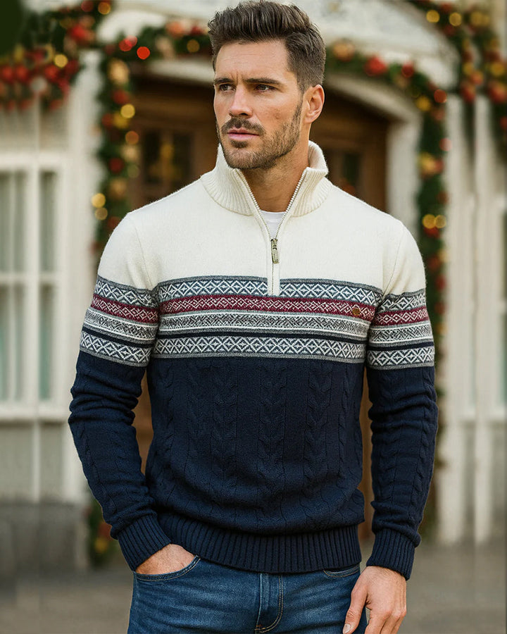 Bergen Nordic Half-Zip Sweater