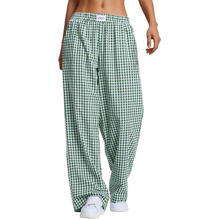 Lerano Gingham Boxer Pants - Saint Drako