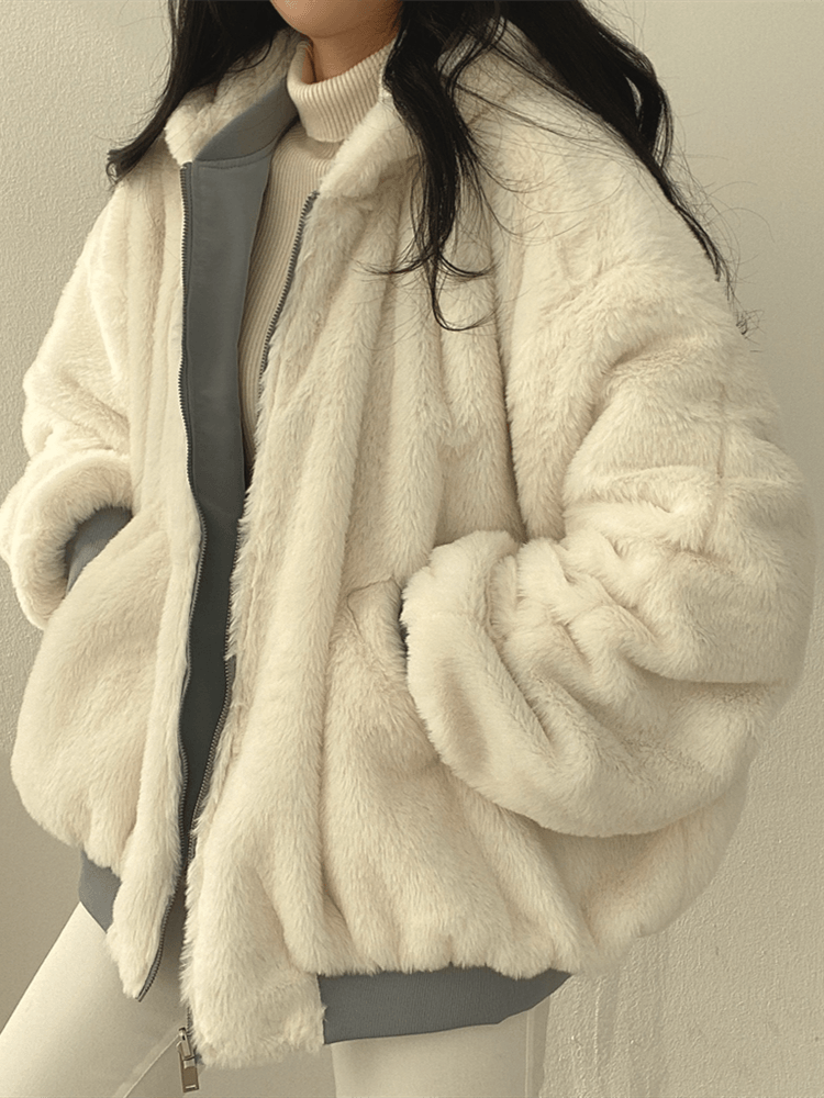 Lyra Women’s Oversized Blouson Jacket - Saint Drako