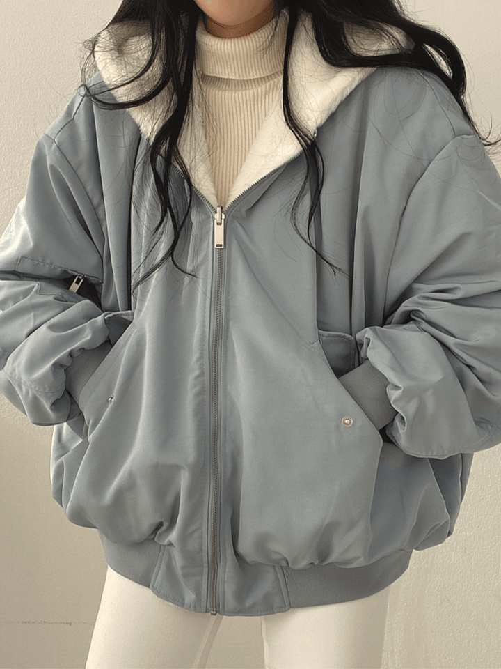 Lyra Women’s Oversized Blouson Jacket - Saint Drako