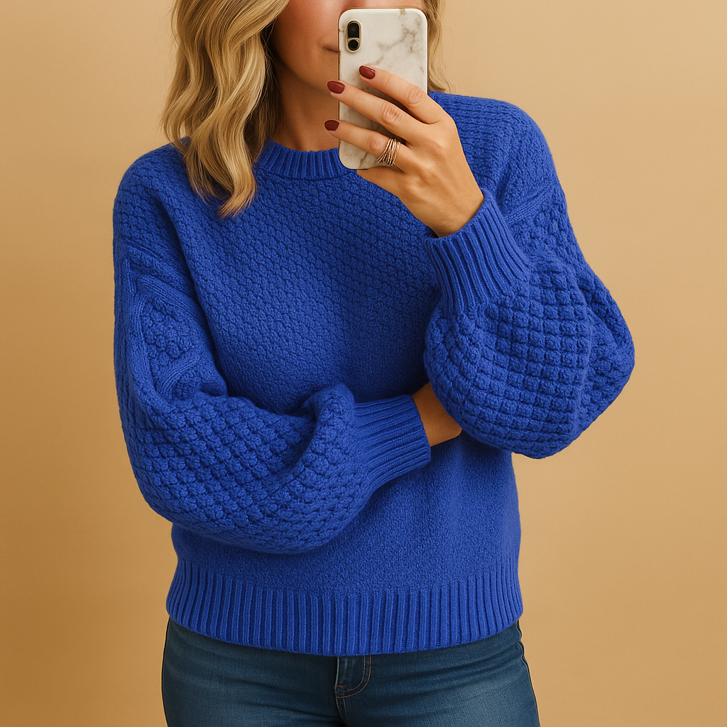 Siena Textured Knit Sweater