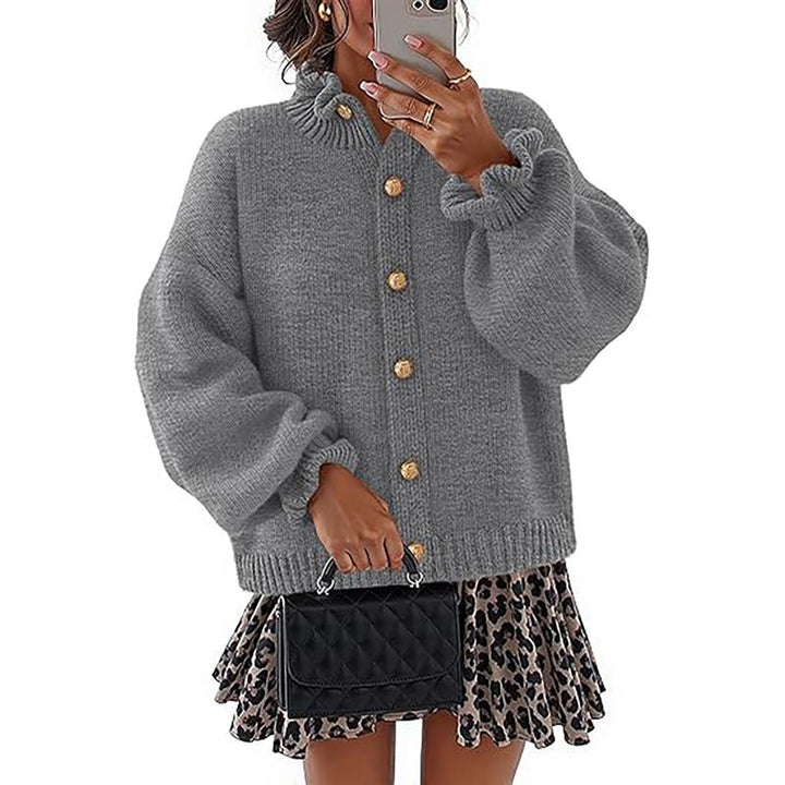 Sines Buttoned Knit Cardigan