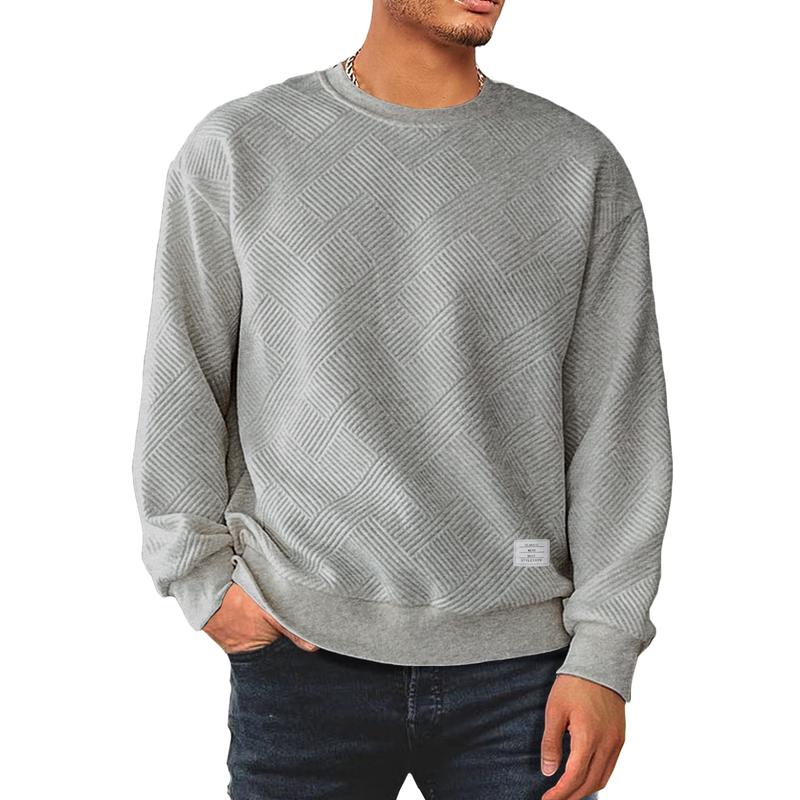 Varenzo Textured Knit Sweatshirt - Saint Drako