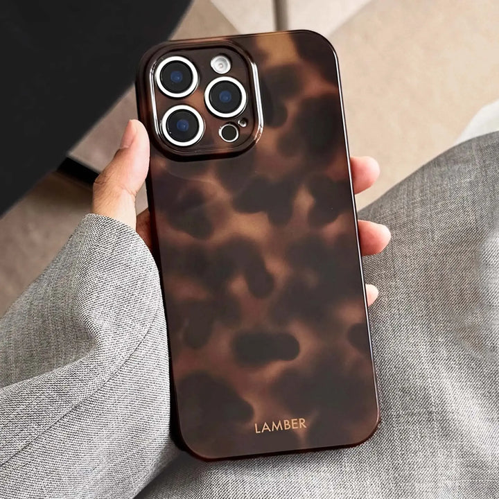 Tortoiseshell Glass iPhone Case