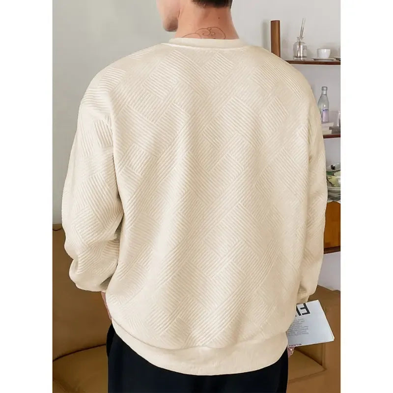 Valmero Textured Knit Pullover - Saint Drako