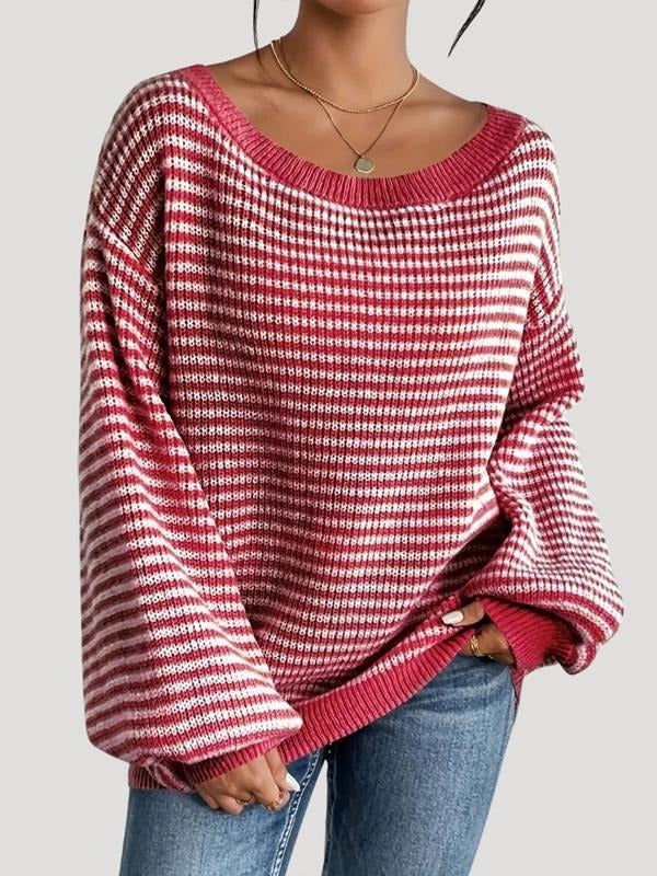 Marbella Striped Knit Sweater - Saint Drako