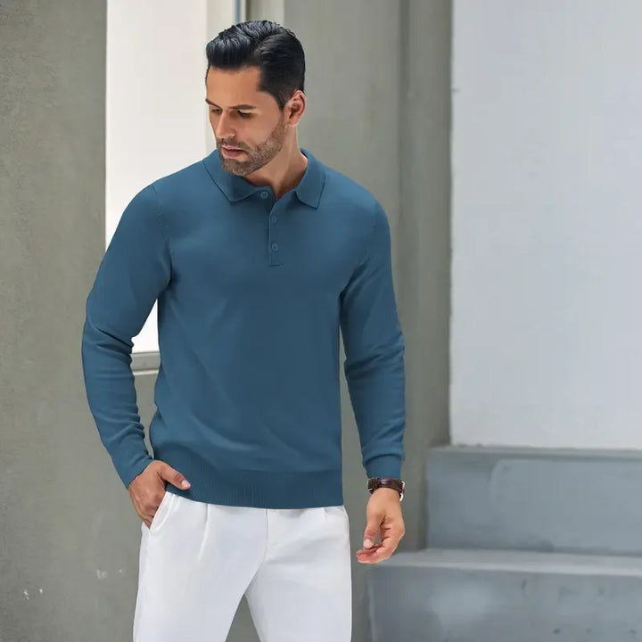 Sorelli Knit Polo Sweater - Saint Drako