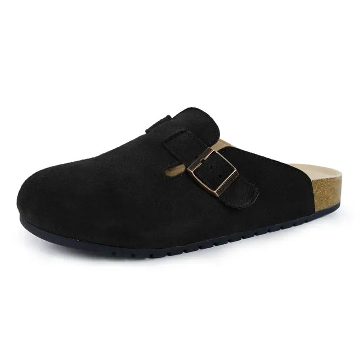 Ravello Suede Clogs - Saint Drako