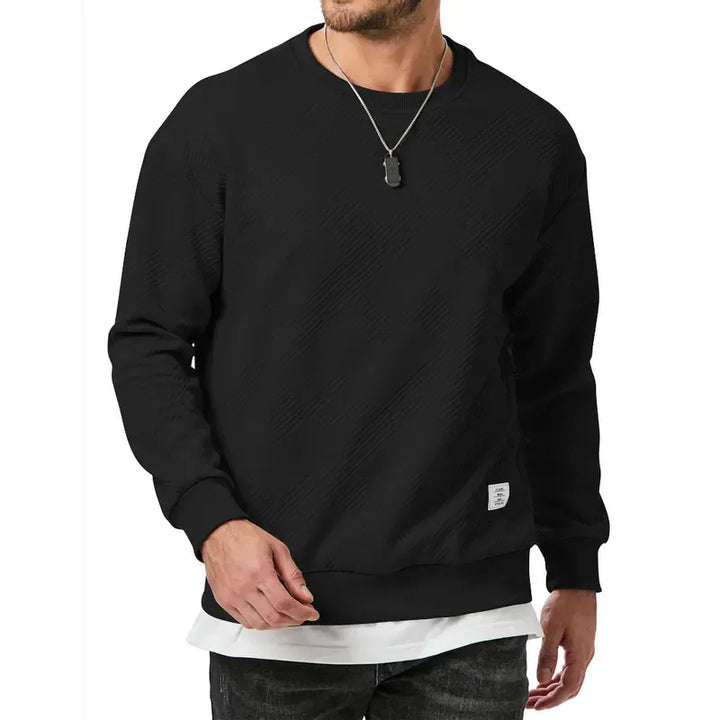 Valmero Textured Knit Pullover - Saint Drako
