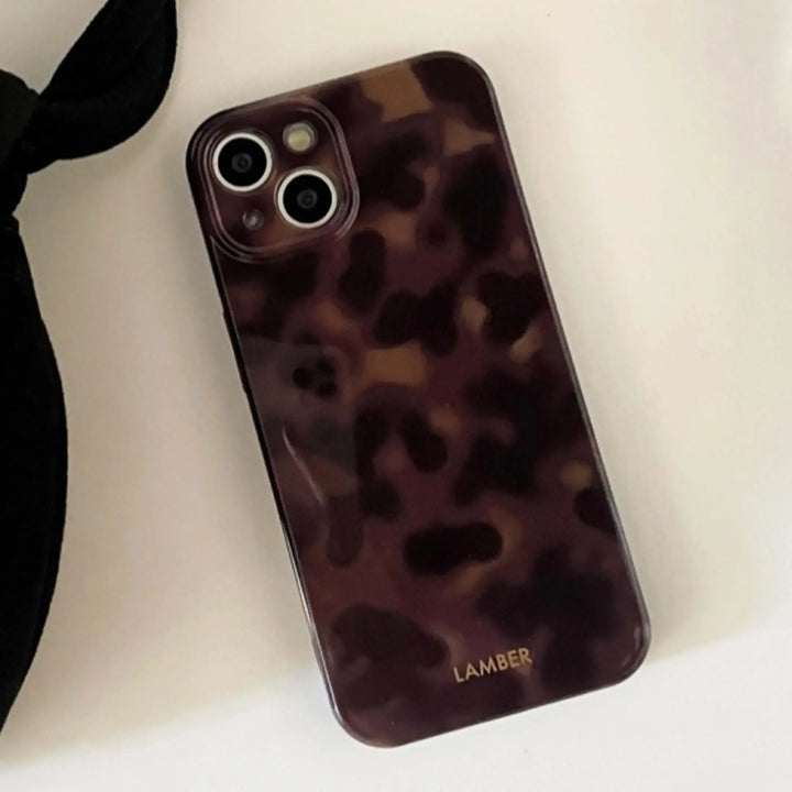 Tortoiseshell Glass iPhone Case