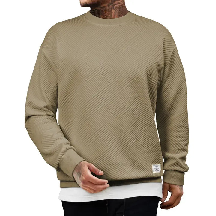 Valmero Textured Knit Pullover - Saint Drako