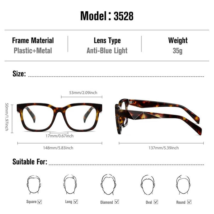 Ravera Blue Light Blocking Glasses - Saint Drako