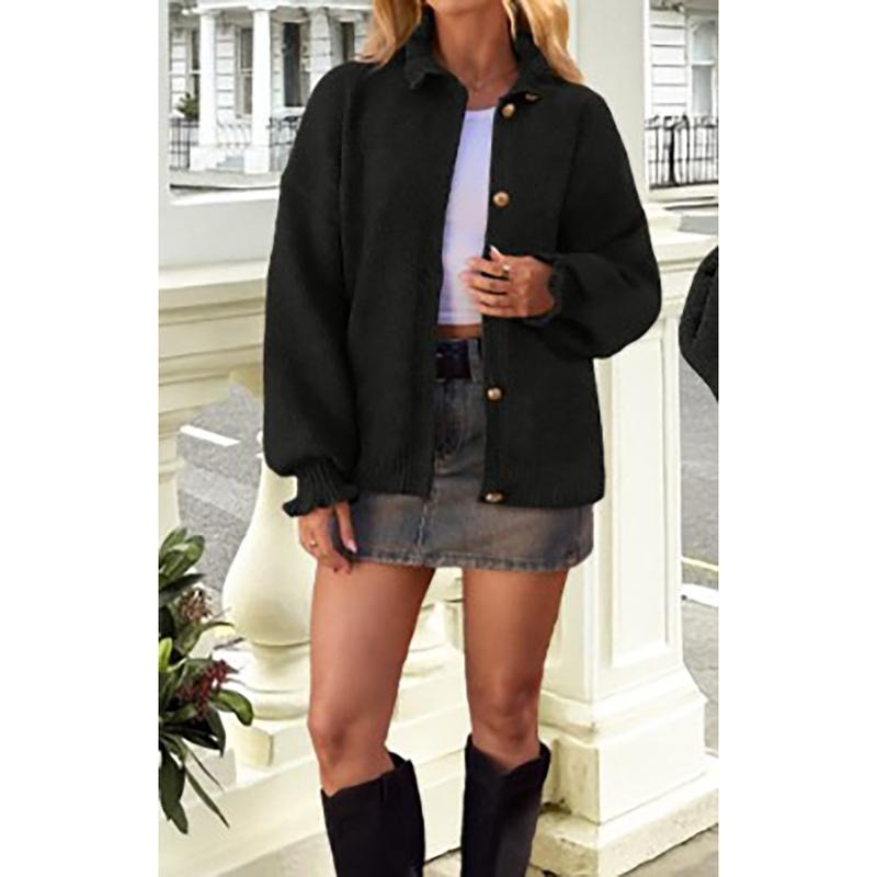 Sines Buttoned Knit Cardigan