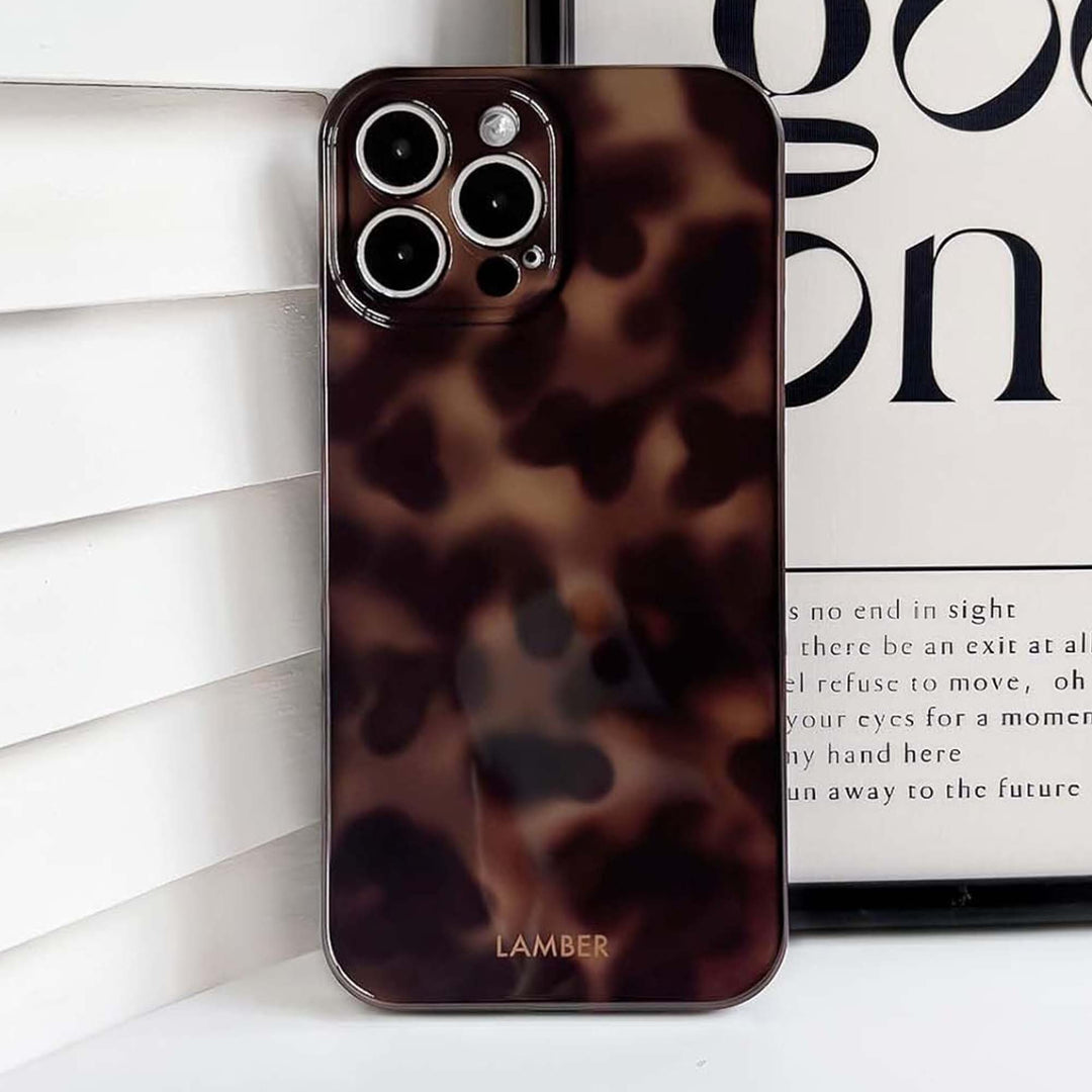Tortoiseshell Glass iPhone Case