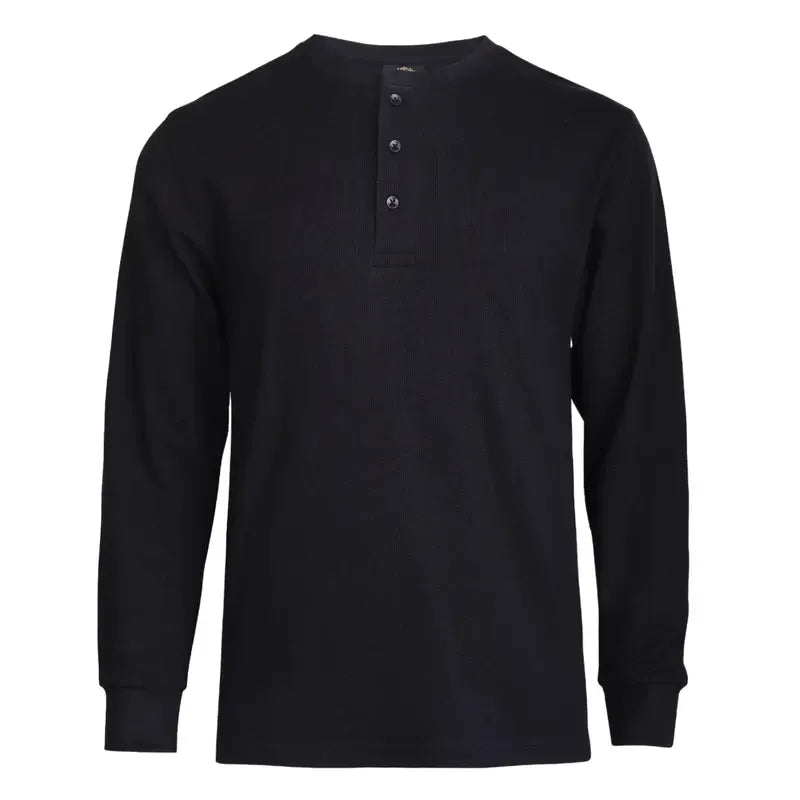Cormano Henley Long Sleeve - Saint Drako