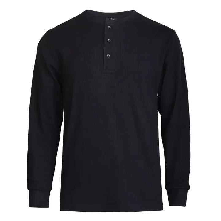 Cormano Henley Long Sleeve - Saint Drako