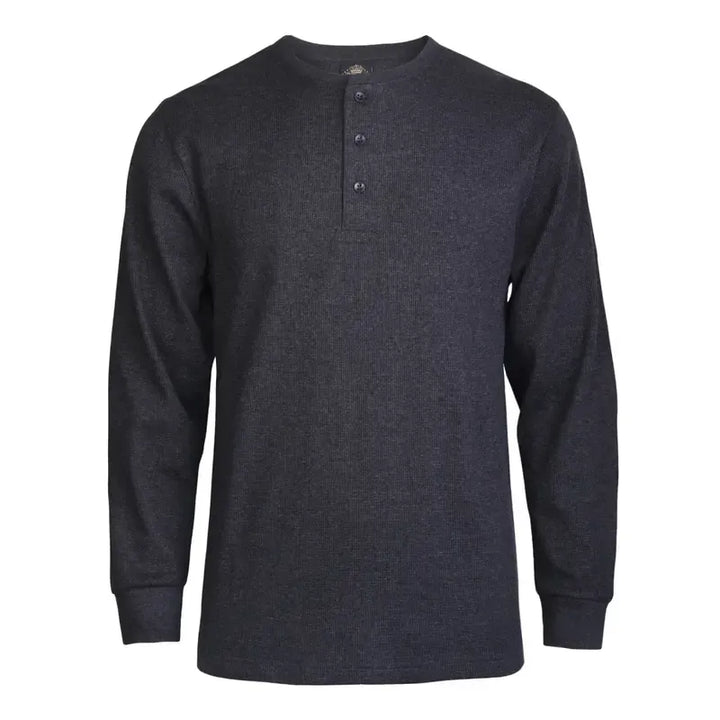 Cormano Henley Long Sleeve - Saint Drako