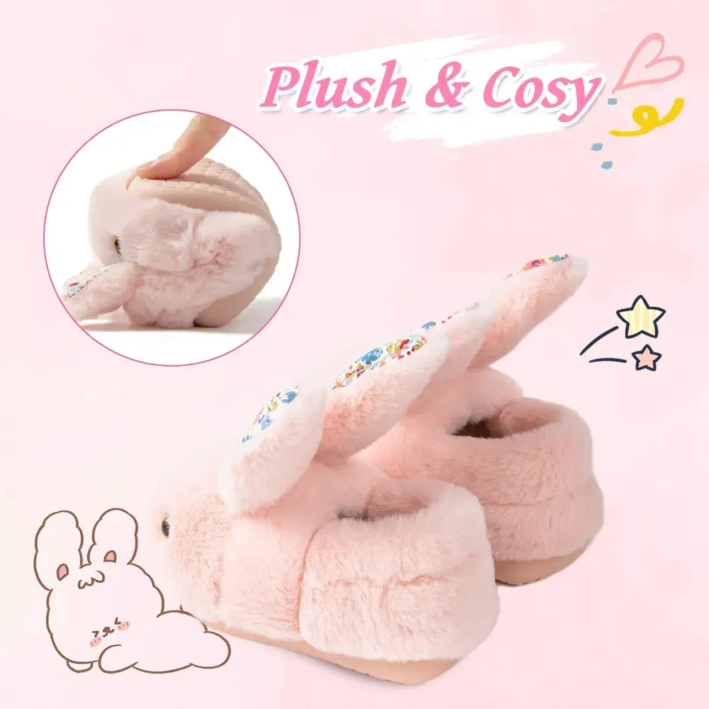 Eloria Plush Bunny Slippers