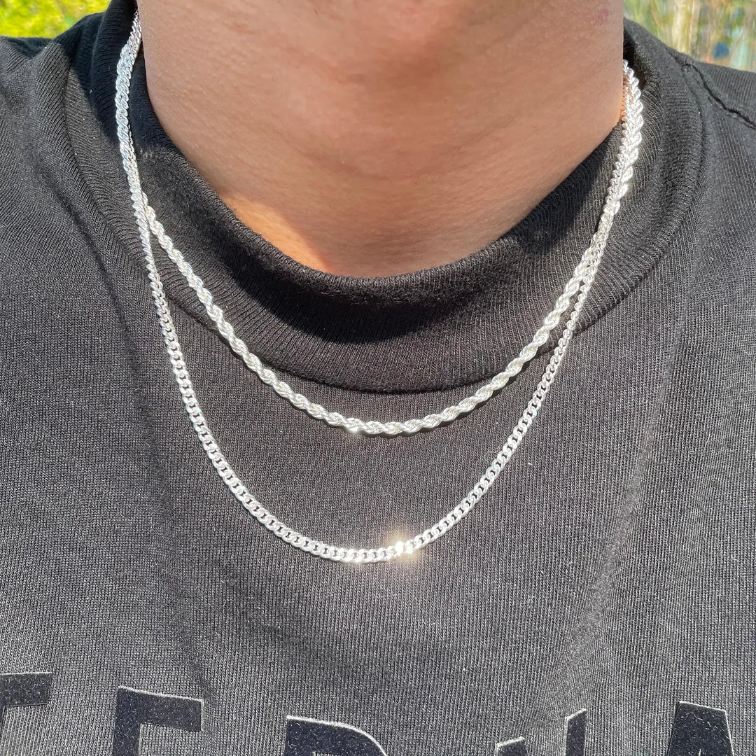 Monza Double Chain Necklace