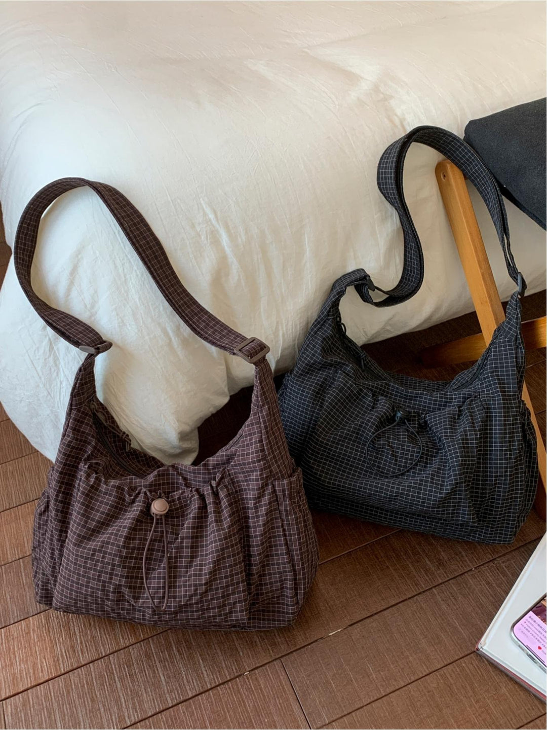 Varese Gingham Shoulder Bag