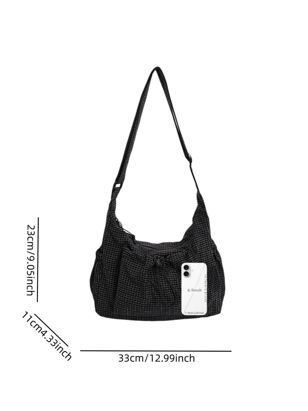 Varese Gingham Shoulder Bag