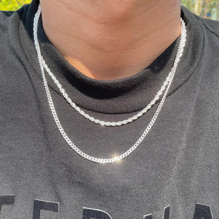 Monza Double Chain Necklace