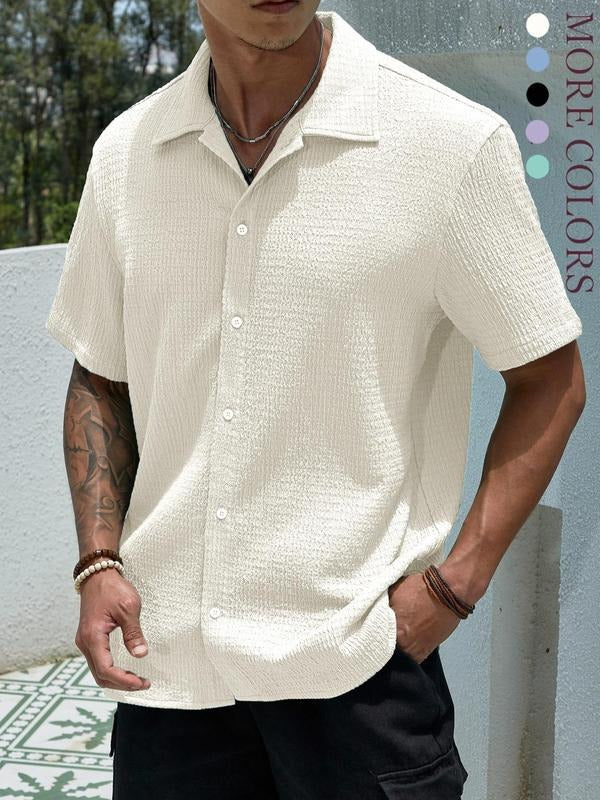 Salerno Textured Short Sleeve Shirt