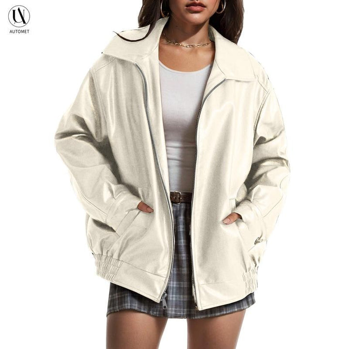 Montero Leather Bomber Jacket - Saint Drako