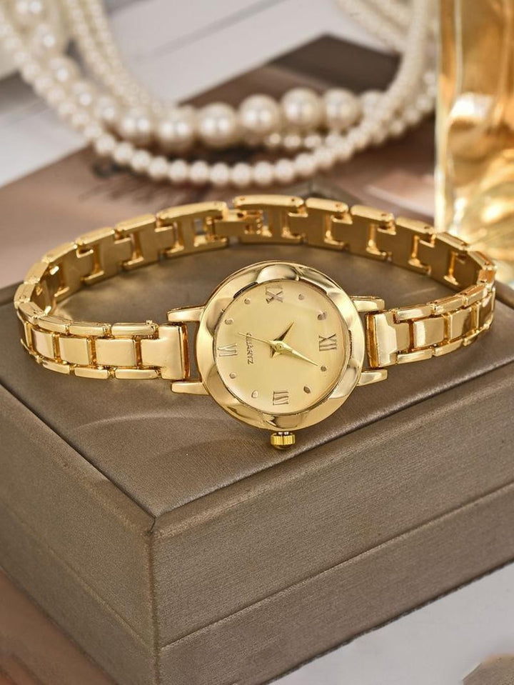 Marbella Gold Bracelet Watch - Saint Drako