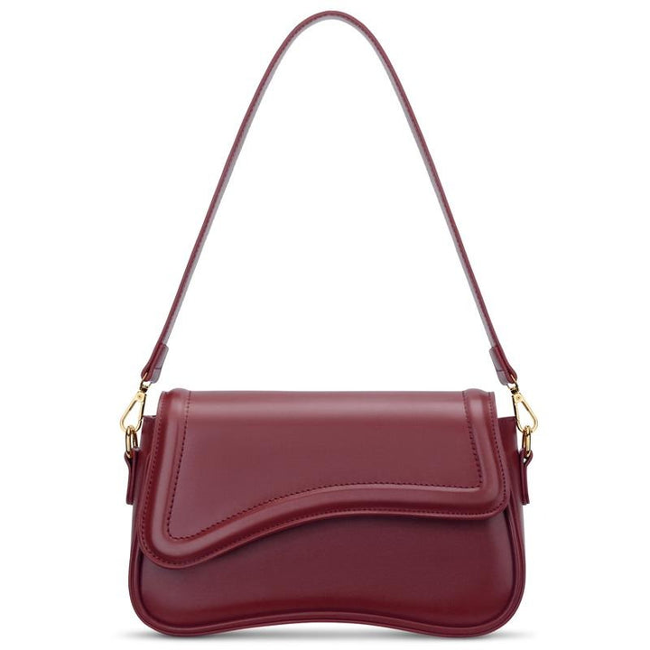 Ravello Curved Flap Shoulder Bag