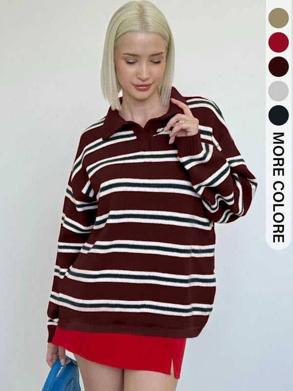 Heritage Striped Knit Sweater
