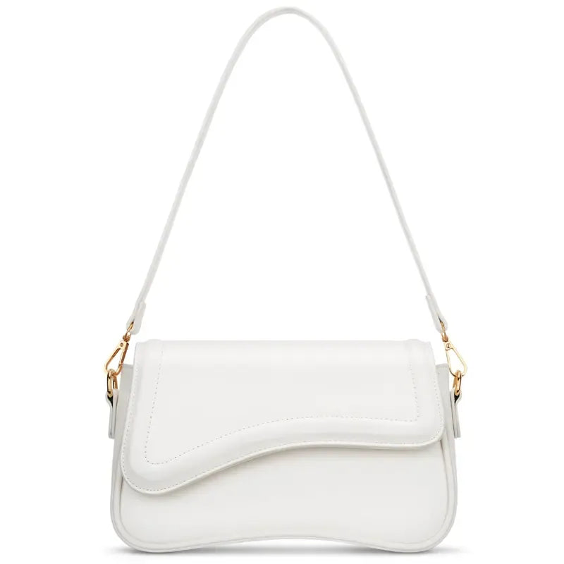 Ravello Curved Flap Shoulder Bag