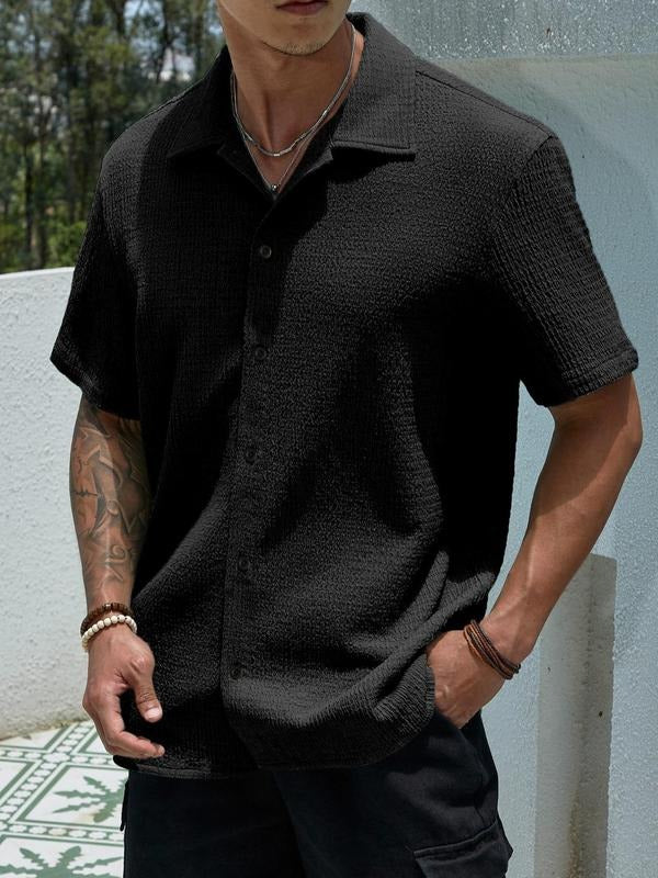 Salerno Textured Short Sleeve Shirt