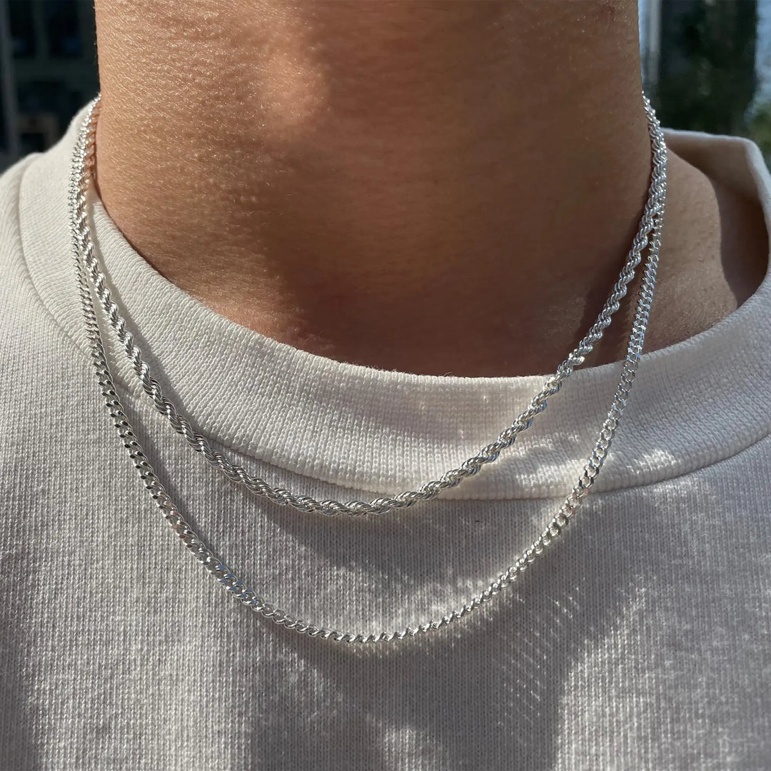 Monza Double Chain Necklace
