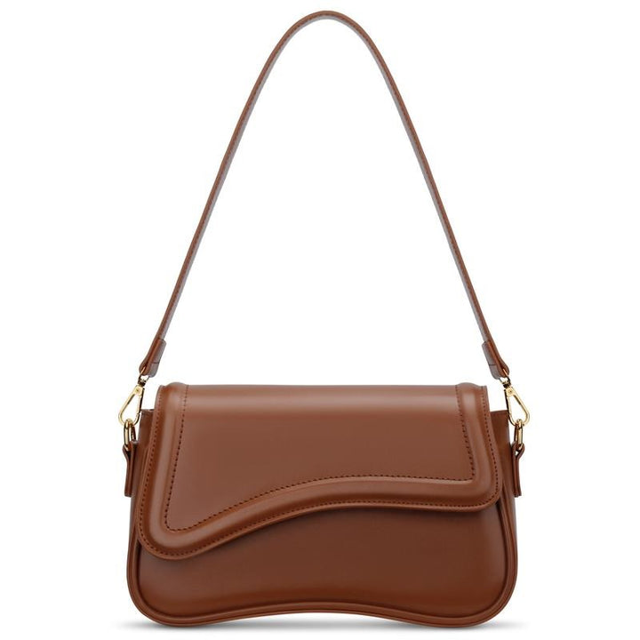 Ravello Curved Flap Shoulder Bag