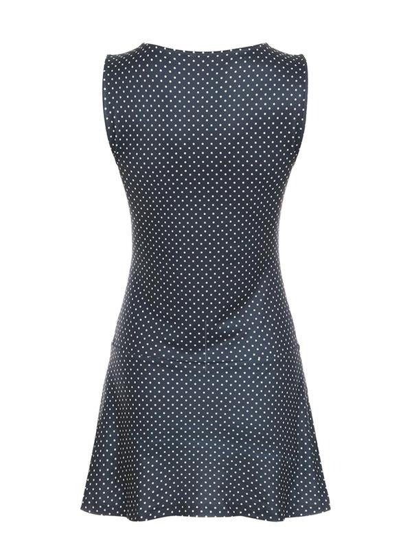 Loria Polka Dot Dress - Saint Drako