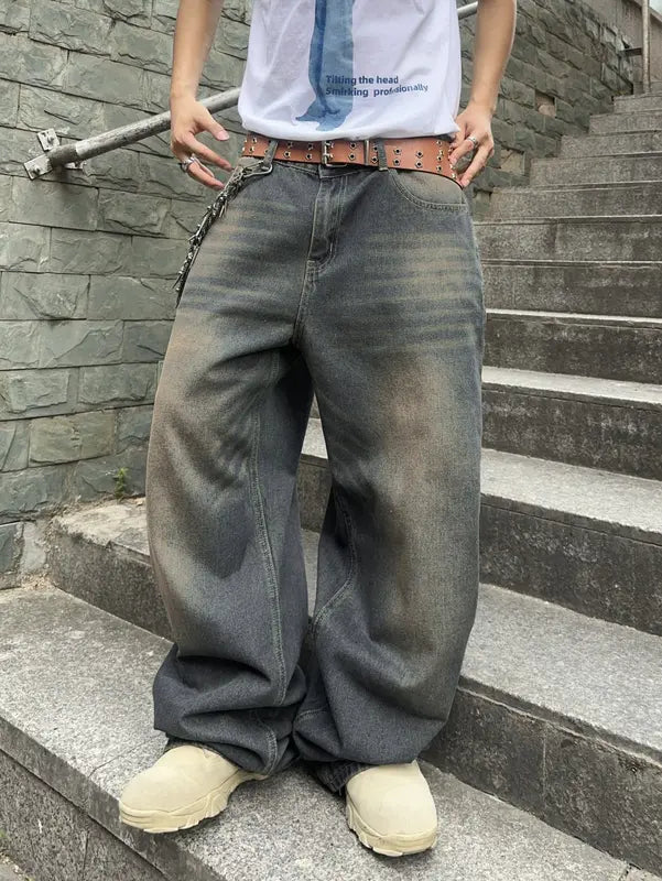 Bari Wide-Leg Denim Jeans