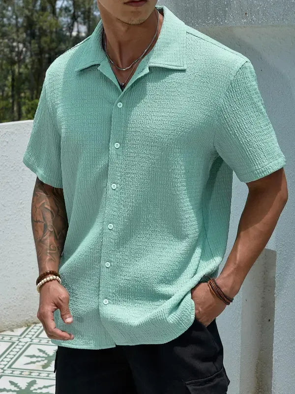 Salerno Textured Short Sleeve Shirt