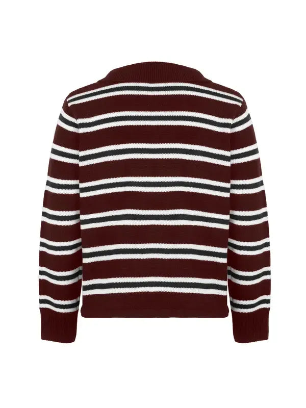 Heritage Striped Knit Sweater