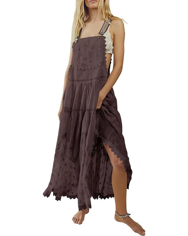 Sovana Lace Maxi Dress