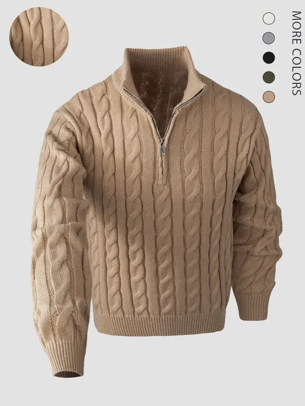 Sirolo Cable Knit Sweater